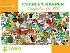 Image for Charley Harper: Beguiled by Wild 1000-Piece Jigsaw Puzzle