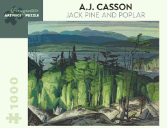 Image for A.J. Casson: Jack Pine and Poplar 1,000-piece Jigsaw Puzzle
